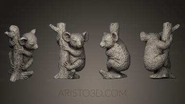 Animal figurines (STKJ_0336) 3D model for CNC machine